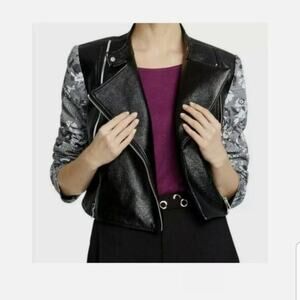 Rachel Roy Charlie Moto Jacket Size medium
